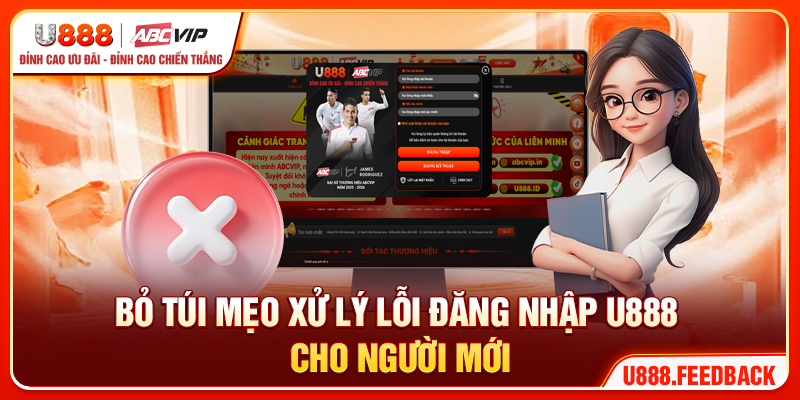 Bỏ túi mẹo xử lý lỗi đăng nhập U888 cho người mới