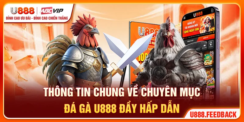 Thông tin chung về chuyên mục đá gà U888 đầy hấp dẫn