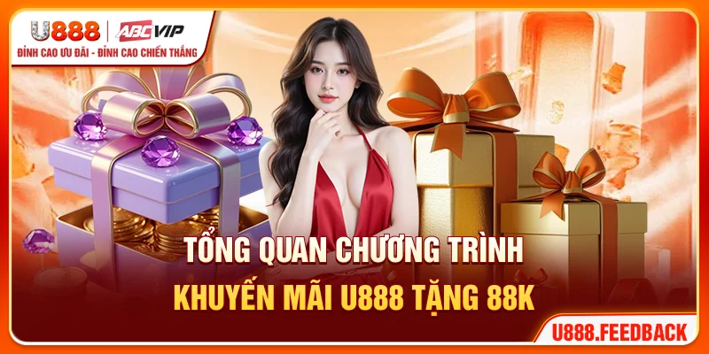 Tổng quan chương trình khuyến mãi U888 tặng 88K