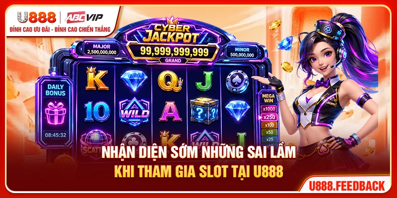 Nhận diện sớm những sai lầm khi tham gia slot tại U888